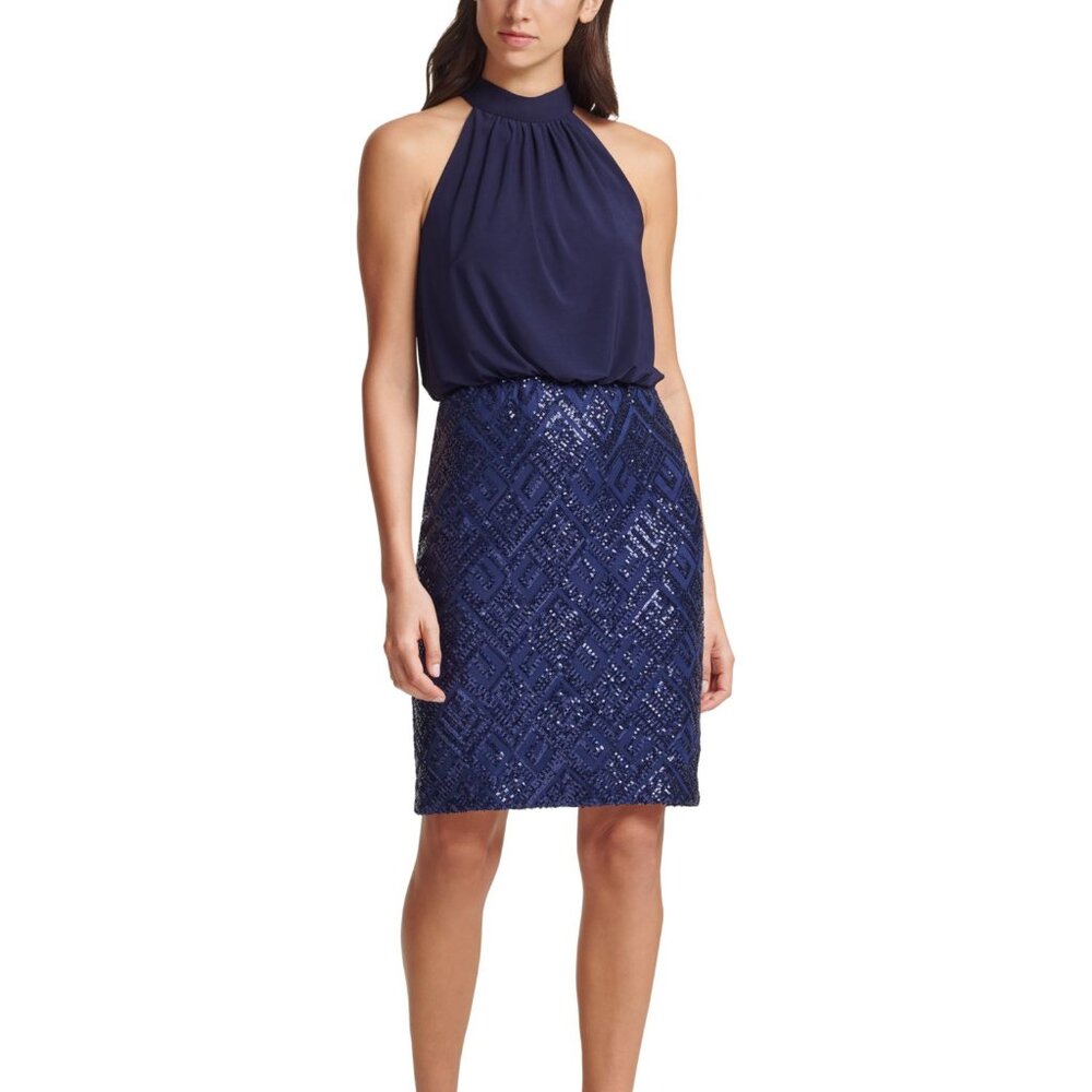 Navy Cocktail Dress